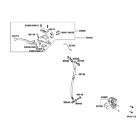 Hauptbremszylinder vorne