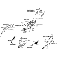 Verkleidungen hinten & Helmbox