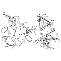 Lenker, Bowdenzüge & Spiegel