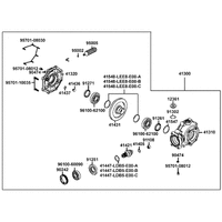 Kardangetriebe hinten