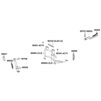 Ständer & Kickstarterhebel