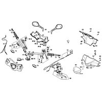 Griffe,Spiegel,Lenker & Lenkerverkleidung