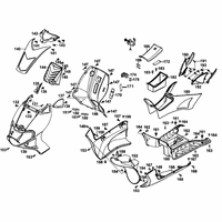 Vordere Verkleidung & Trittbrett