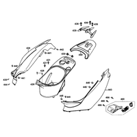 Hintere Verkleidungen & Helmbox