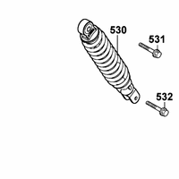 Stossdämpfer hinten