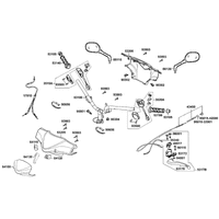 Griffe,Spiegel,Lenker & Lenkerverkleidung