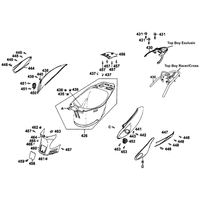 Hintere Verkleidungen & Helmbox