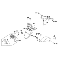 Rücklicht & hintere Radabdeckung