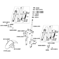 Gabel & Kotflügel vorne