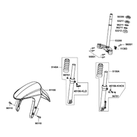 Gabeljoch, Lenkkopflager & Gabel