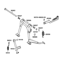 Ständer & Kickstarterhebel