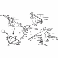 Griffe, Spiegel, Lenker & Lenkerverkleidung