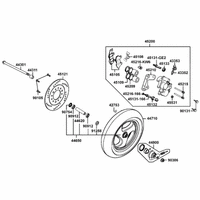 Vorderrad mit Bremse