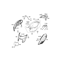 Hintere Verkleidungen & Helmbox