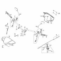 Griffe, Spiegel, Lenker & Lenkerverkleidung