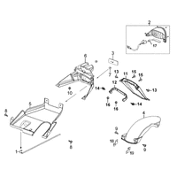 Rücklicht, Gepäckträger & Radabdeckung