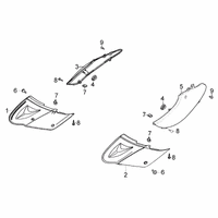 Verkleidungen hinten