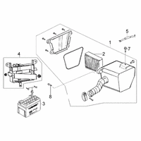 Luftfilter & Batterie