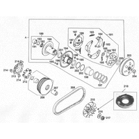 Fliehkraftkupplung & Variomatik