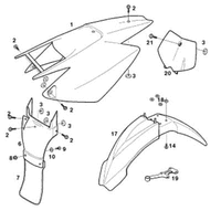 VERKLEIDUNGSTEILE / KOTFLUEGEL