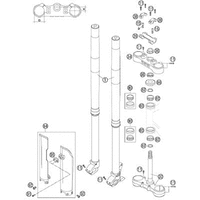 VORDERRADGABEL / STEUERKOPF