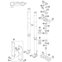 VORDERRADGABEL / STEUERKOPF