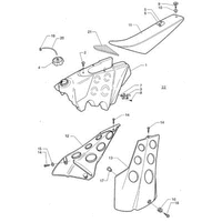 KRAFTSTOFFTANK / SITZBANK  / SPOILER