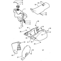 KRAFTSTOFFTANK / SITZBANK  / SPOILER