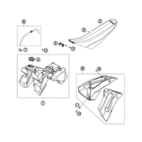 TANK /  SITZBANK /  VERKLEIDUNG