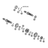 GETRIEBE I - ANTRIEBSWELLE