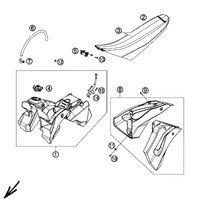 TANK / SITZBANK / VERKLEIDUNG
