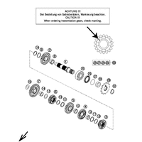 GETRIEBE II / ABTRIEBSWELLE