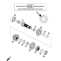 GETRIEBE I / ANTRIEBSWELLE