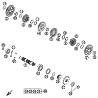 GETRIEBE II - ABTRIEBSWELLE