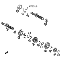 GETRIEBE I - ANTRIEBSWELLE