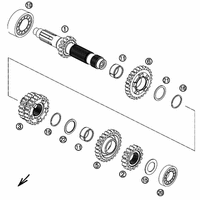 GETRIEBE I - ANTRIEBSWELLE