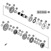 GETRIEBE II - ABTRIEBSWELLE