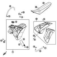 TANK / SITZBANK / VERKLEIDUNG