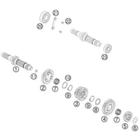 GETRIEBE I - ANTRIEBSWELLE