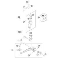 BETÄTIGUNG HINTERBREMSE