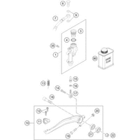 BETÄTIGUNG HINTERBREMSE