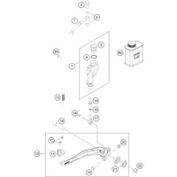 BETÄTIGUNG HINTERBREMSE