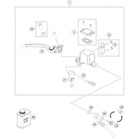 BETÄTIGUNG VORDERBREMSE