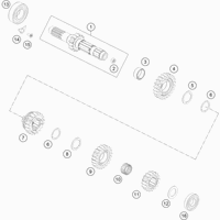 GETRIEBE I - ANTRIEBSWELLE