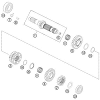 GETRIEBE I - ANTRIEBSWELLE