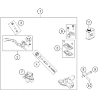 BETÄTIGUNG VORDERBREMSE