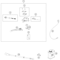 BETÄTIGUNG VORDERBREMSE
