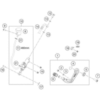 BETÄTIGUNG HINTERBREMSE