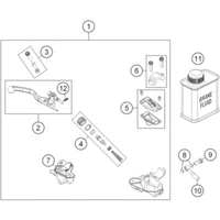 BETÄTIGUNG VORDERBREMSE