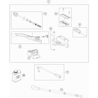 BETÄTIGUNG VORDERBREMSE